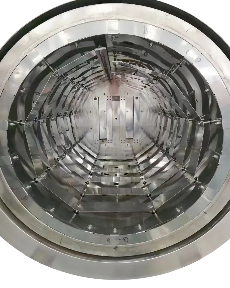 Vacuum chamber industrial application